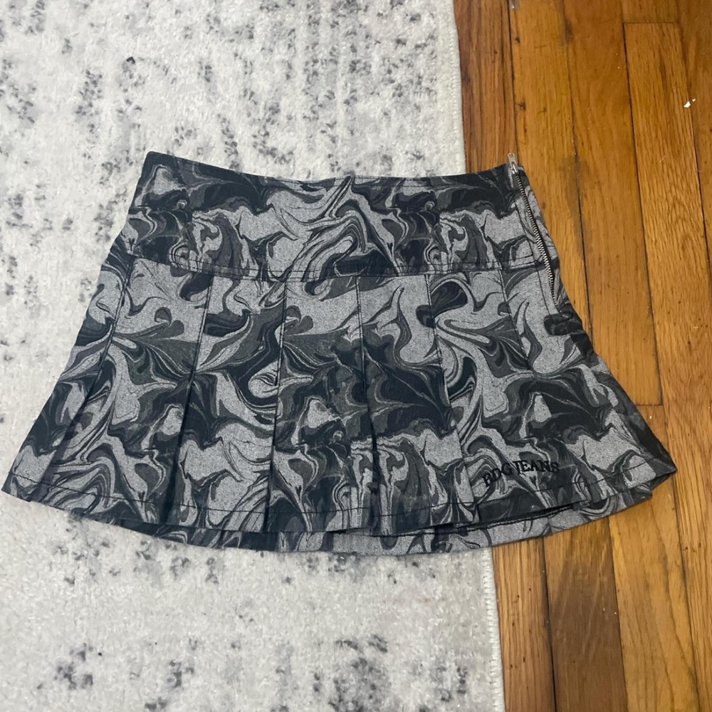 ✨2 for $20✨ Urban Outfitters NWT BDG Mini black and grey skirt micro mini